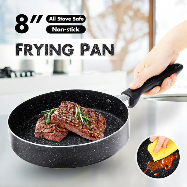 Carote 8 Inch Nonstick Skillet Frying Pan Egg Pan Omelet Pan Nonstick Cookware
